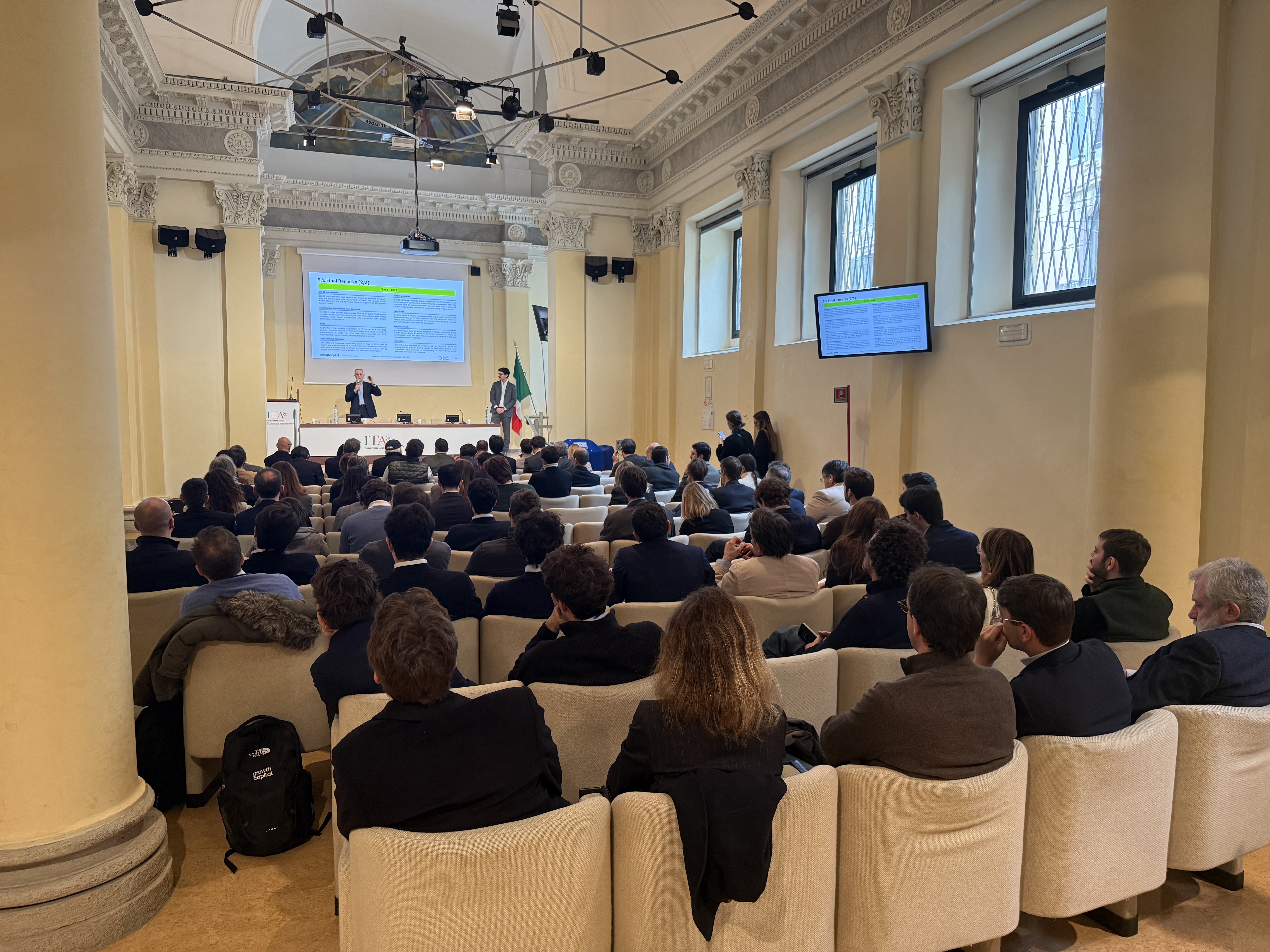 Growth Capital and Italian Tech Alliance: VC Report Q4-25 & FY-25 presented in Milan
